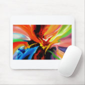 Abstract schilderij van Serdar Hizli Muismat (Met muis)