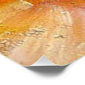 Abstract schilderij van Serdar Hizli Poster (Hoek)