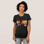 Abstract schilderij van Serdar Hizli T-shirt (Voorkant volledig)