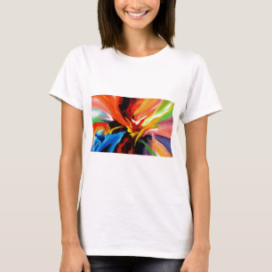 Abstract schilderij van Serdar Hizli T-shirt