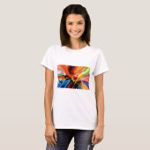 Abstract schilderij van Serdar Hizli T-shirt (Voorkant volledig)