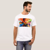Abstract schilderij van Serdar Hizli T-shirt (Voorkant volledig)