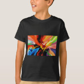 Abstract schilderij van Serdar Hizli T-shirt (Voorkant)