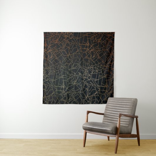 Abstract schilderij wandkleed (In Situ (horizontaal))
