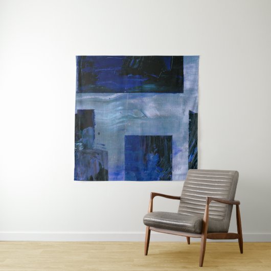 Abstract schilderij wandkleed (In Situ (horizontaal))