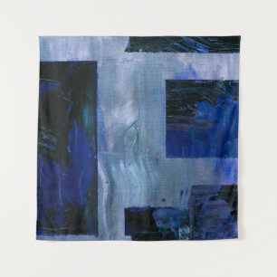 Abstract schilderij wandkleed