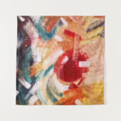 Abstract schilderij wandkleed (Voorkant (horizontaal))