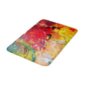 Abstract Schilderpalet Badmat (Gekanteld)