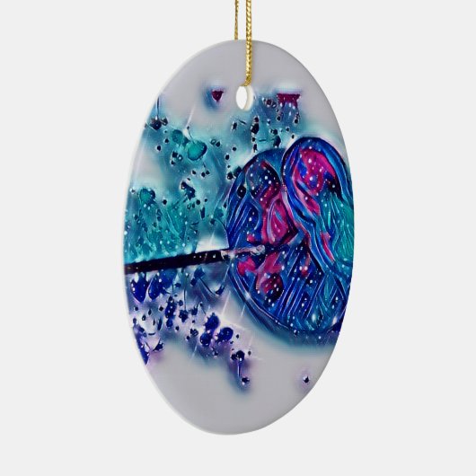 Abstract schilderpalet keramisch ornament (Rechts)