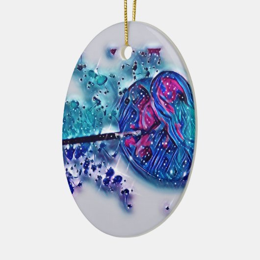 Abstract schilderpalet keramisch ornament (Links)