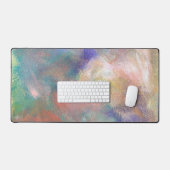 Abstract schilderpatroon bureaumat (Keyboard & Muis)