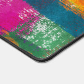 Abstract schilderpatroon bureaumat (Hoek)