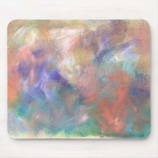 Abstract schilderpatroon muismat (Voorkant)