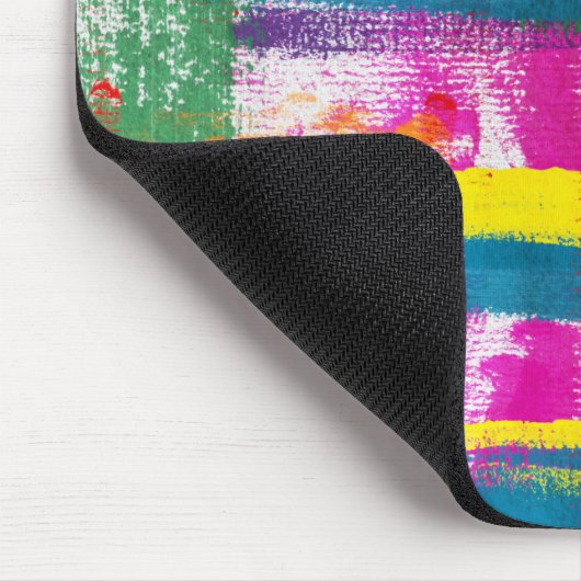 Abstract schilderpatroon muismat (Hoek)