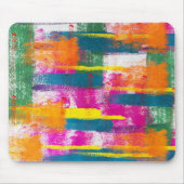 Abstract schilderpatroon muismat (Voorkant)