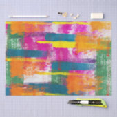 Abstract schilderpatroon tissuepapier (Craft)