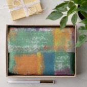 Abstract schilderpatroon tissuepapier (Geschenk)