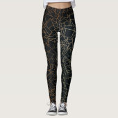Abstract Schilderpatroon Vrouwen Leggings (Voorkant)