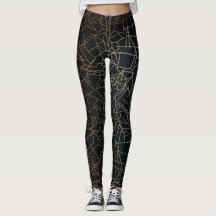 Abstract Schilderpatroon Vrouwen Leggings