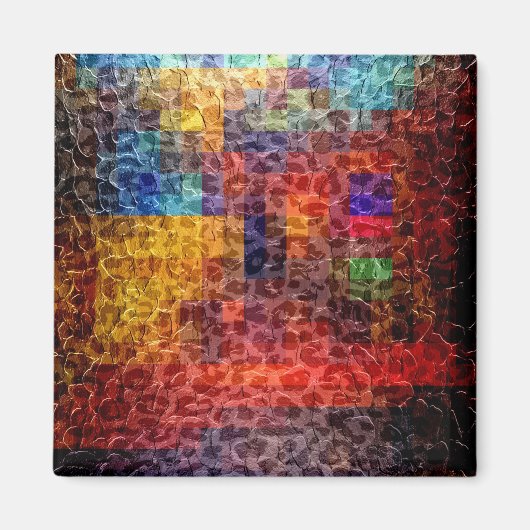 Abstract schilderplaatverlichting magneet (Voorkant)