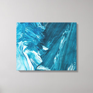 Abstract schilderPremium - omgepakt canvas (glanze Afdruk