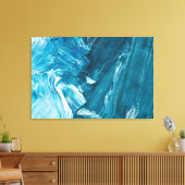 Abstract schilderPremium - omgepakt canvas (glanze Afdruk (Insitu (Woonkamer))