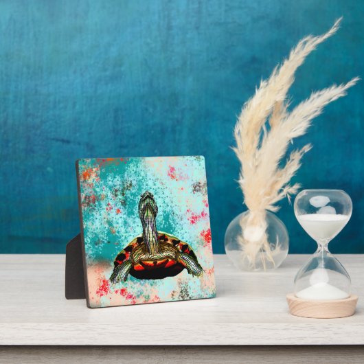 Abstract schildpad fotoplaat (Insitu)