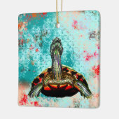 Abstract schildpad keramisch ornament (Links)