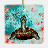 Abstract schildpad keramisch ornament (Voorkant)