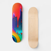 Abstract schildpad skateboard (Voorkant)