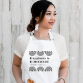 Abstract Schort voor aangepaste keuken