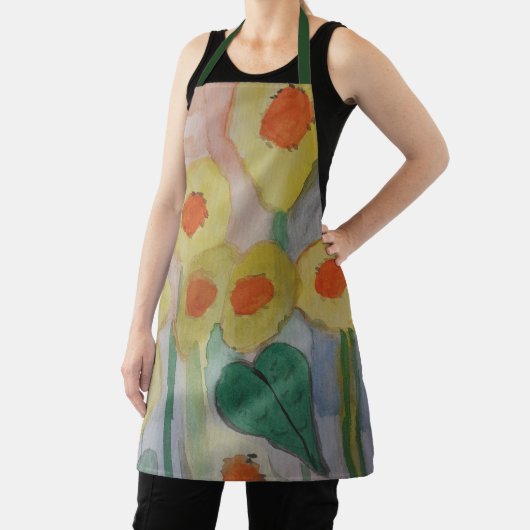 Abstract Schort zonnebloemen (Insitu)