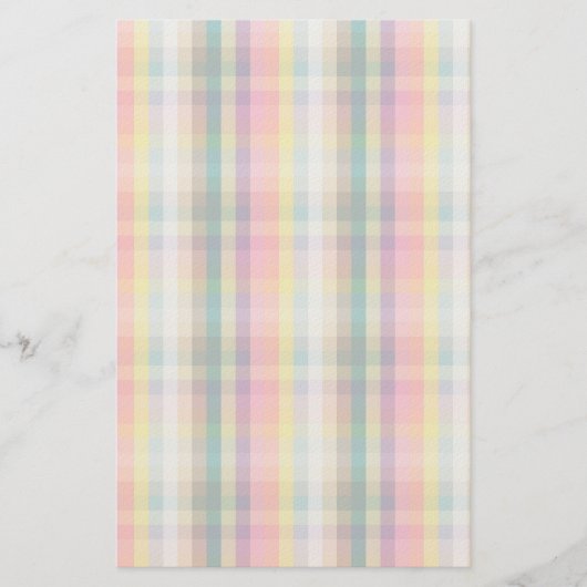 Abstract Schotse speldenschaal Briefpapier (Voorkant)