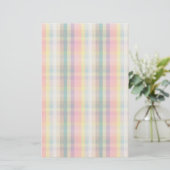 Abstract Schotse speldenschaal Briefpapier (Staand voorkant)