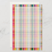 Abstract Schotse speldenschaal Briefpapier (Voorkant / Achterkant)