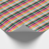 Abstract Schotse speldenschaal Cadeaupapier (Hoek)