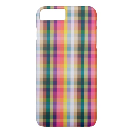 Abstract Schotse speldenschaal Case-Mate iPhone Case (Achterkant)