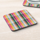 Abstract Schotse speldenschaal Drankjes Onderzetter (Linkerzijde)