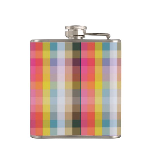 Abstract Schotse speldenschaal Heupfles (Achterkant)