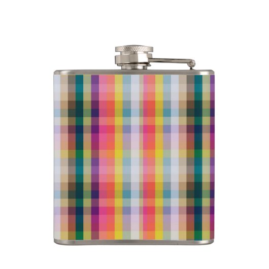 Abstract Schotse speldenschaal Heupfles (Achterkant)