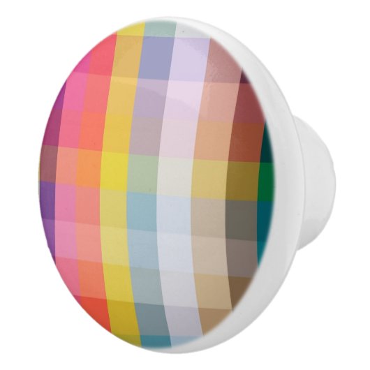 Abstract Schotse speldenschaal Keramische Knop (Rechts)