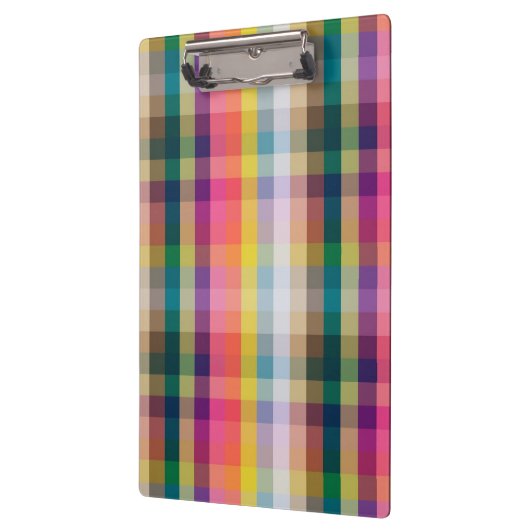 Abstract Schotse speldenschaal Klembord (Links)