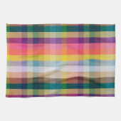 Abstract Schotse speldenschaal Theedoek (Horizontaal)