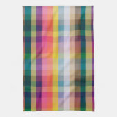 Abstract Schotse speldenschaal Theedoek (Verticaal)