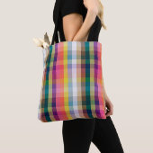 Abstract Schotse speldenschaal Tote Bag (Dichtbij)