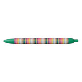 Abstract Schotse speldenschaal Zwarte Inkt Pen (Voorkant)