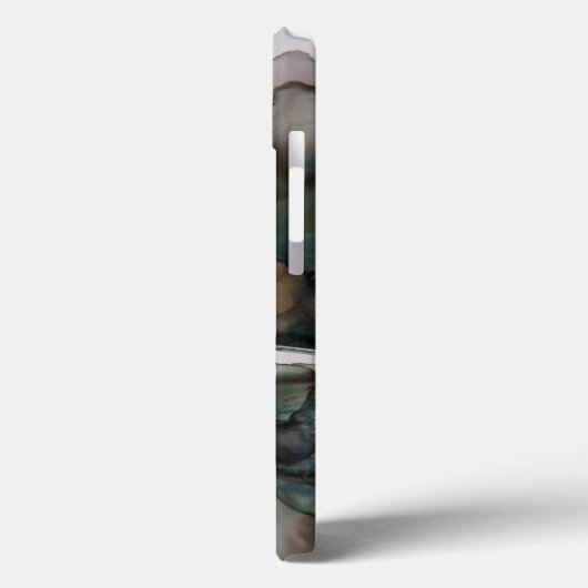 Abstract Scifi Landscape en Orb Case-Mate iPhone Case (Achterkant / Links)