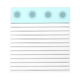 Abstract seafoam notitieblok