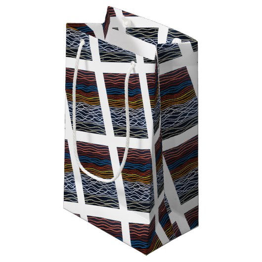 Abstract Seafront Painting by Alfred Fox Klein Cadeauzakje (Voorkant Gekanteld)