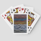 Abstract Seafront Painting by Alfred Fox Pokerkaarten (Achterkant)